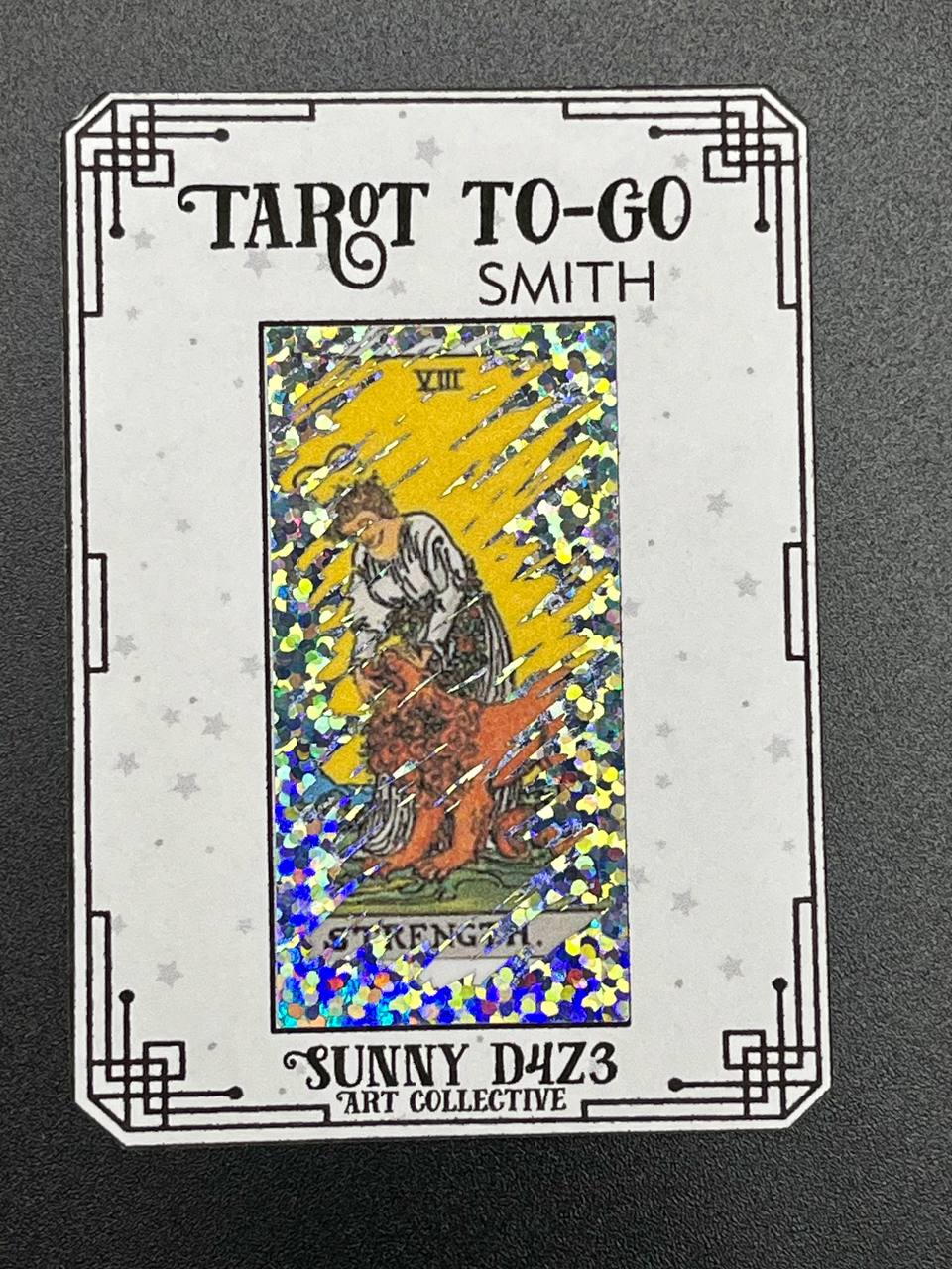 scratchers- tarot to go white scratch off - 3 card pack - SMITH