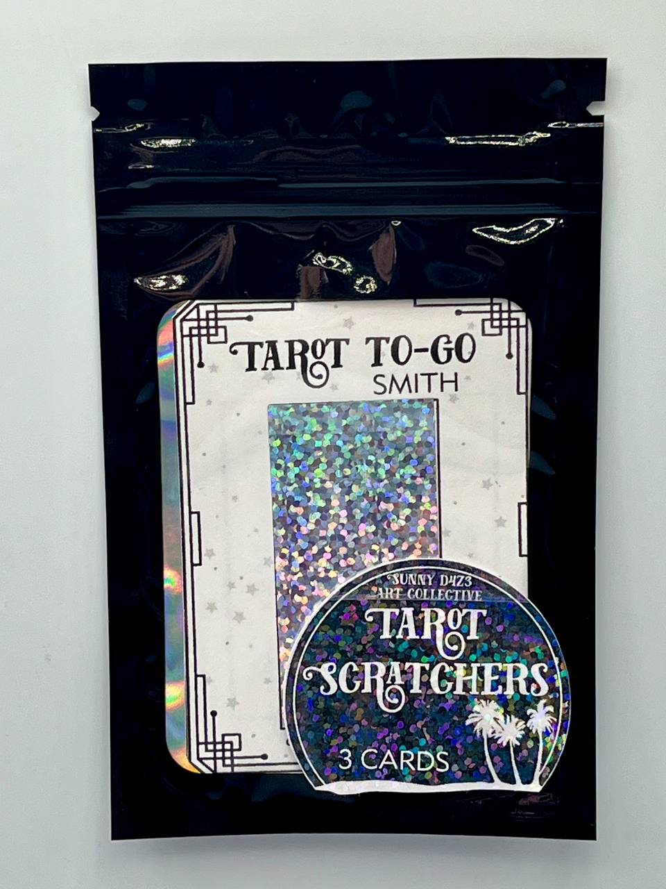 scratchers- tarot to go white scratch off - 3 card pack - SMITH