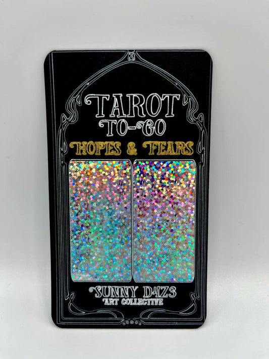 scratchers - tarot to go 2 card pack - hopes & fears - sunny d4z3 art collective