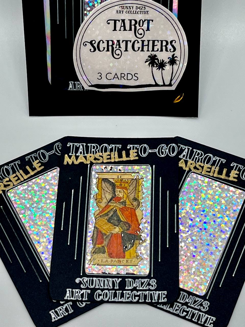 scratchers- tarot to go tarot scratch off - 3 card pack - MARSEILLE
