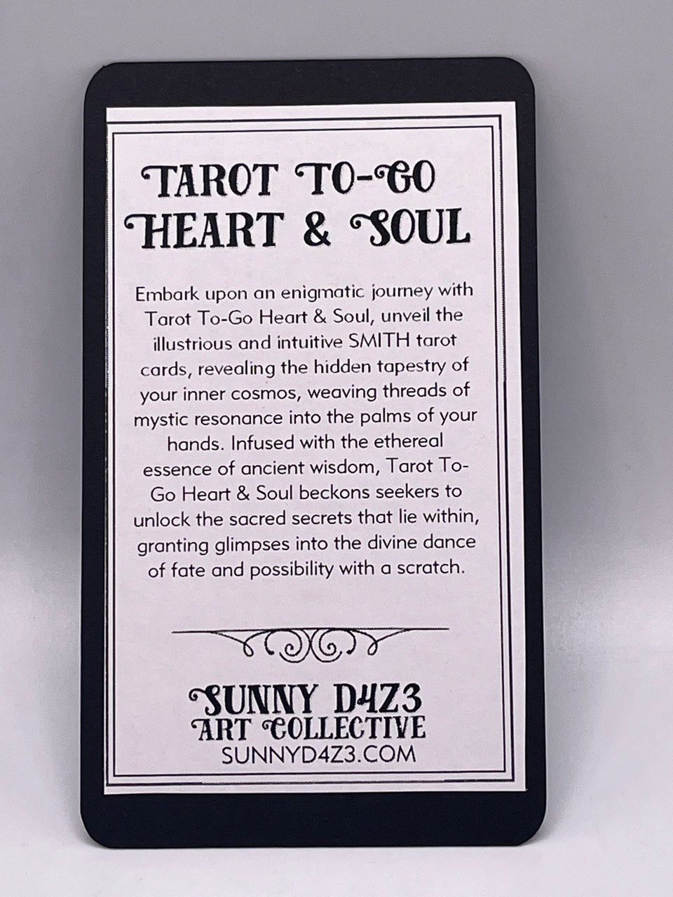 scratchers- tarot to go 2 card pack- heart & soul