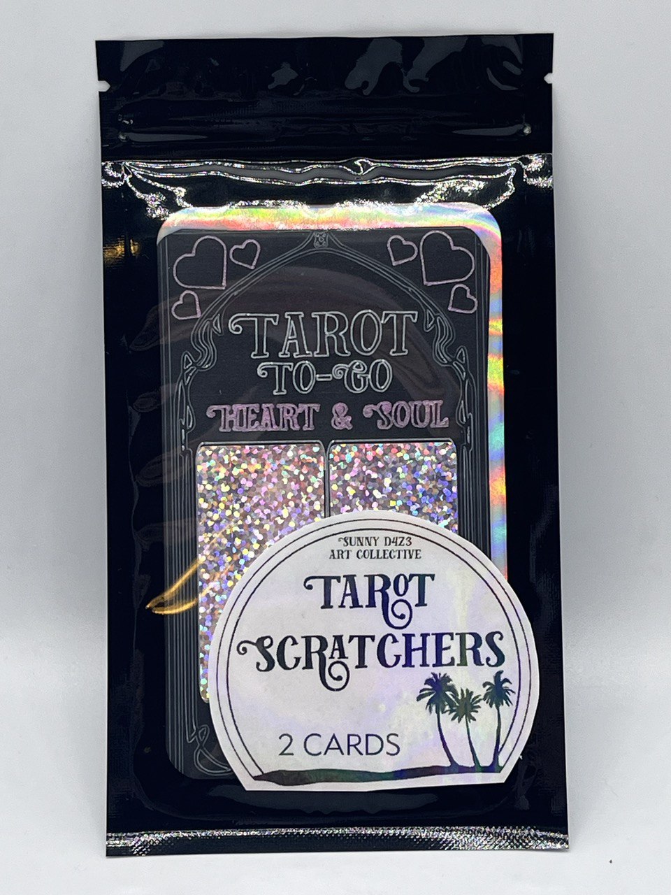 scratchers- tarot to go 2 card pack- heart & soul