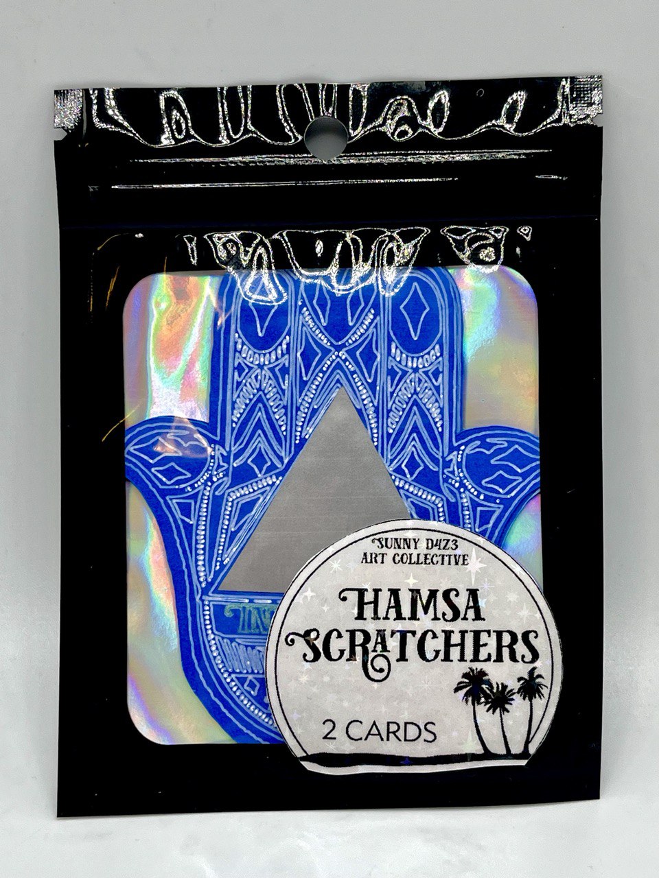 scratchers- inner echo hamsa scratch off- 2 card pack